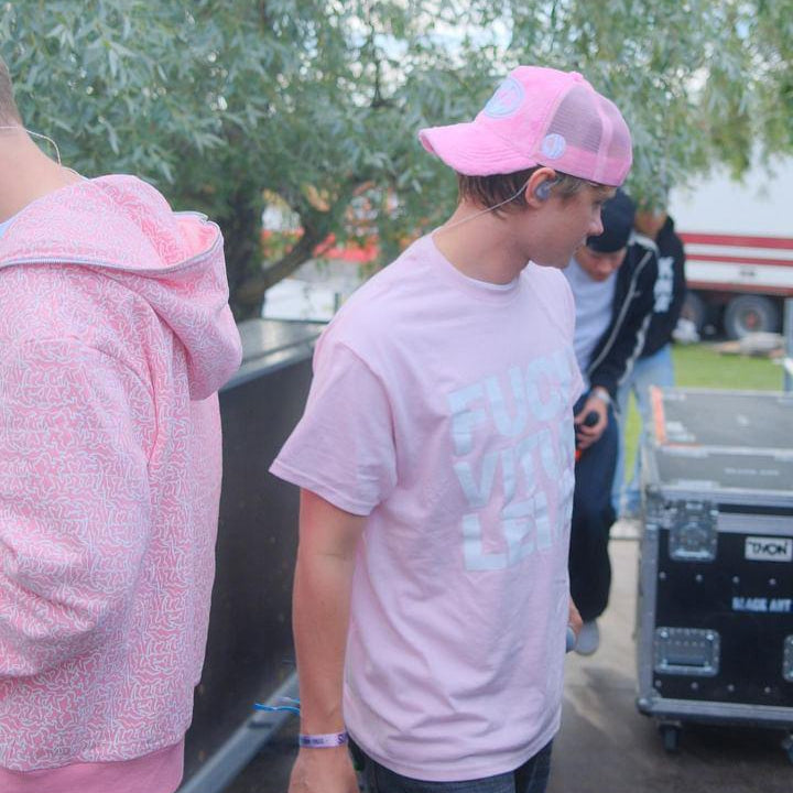 "ENZI" Pink Cap