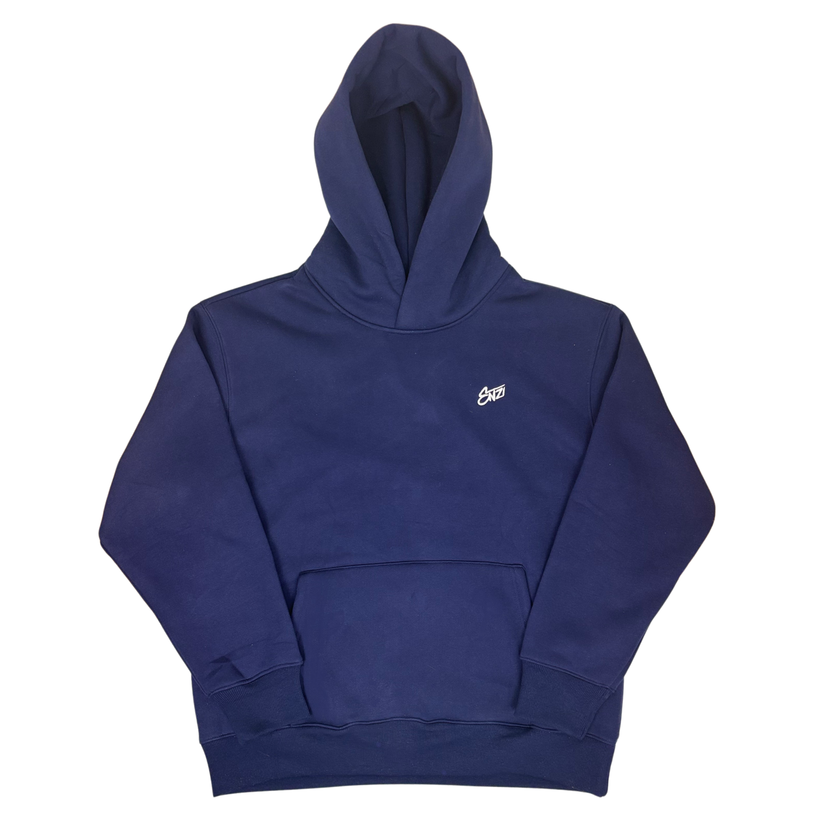 "Enzi" Puff Hoodie - Navy